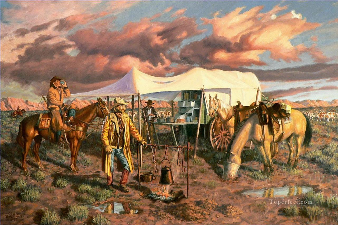 sunrise west America Oil Paintings